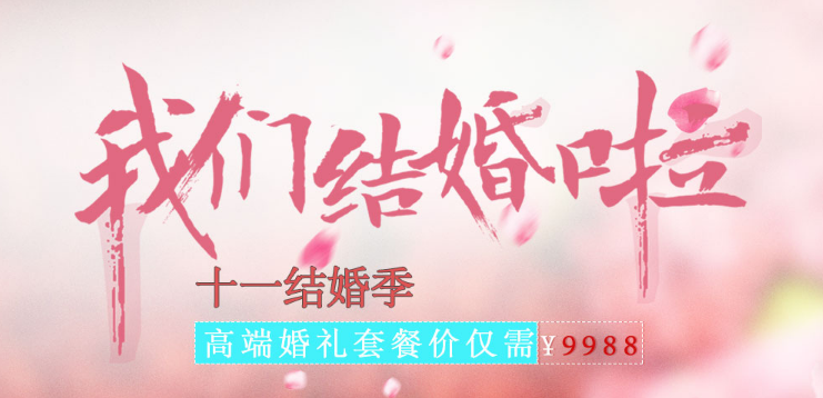 某婚礼定制行业客户